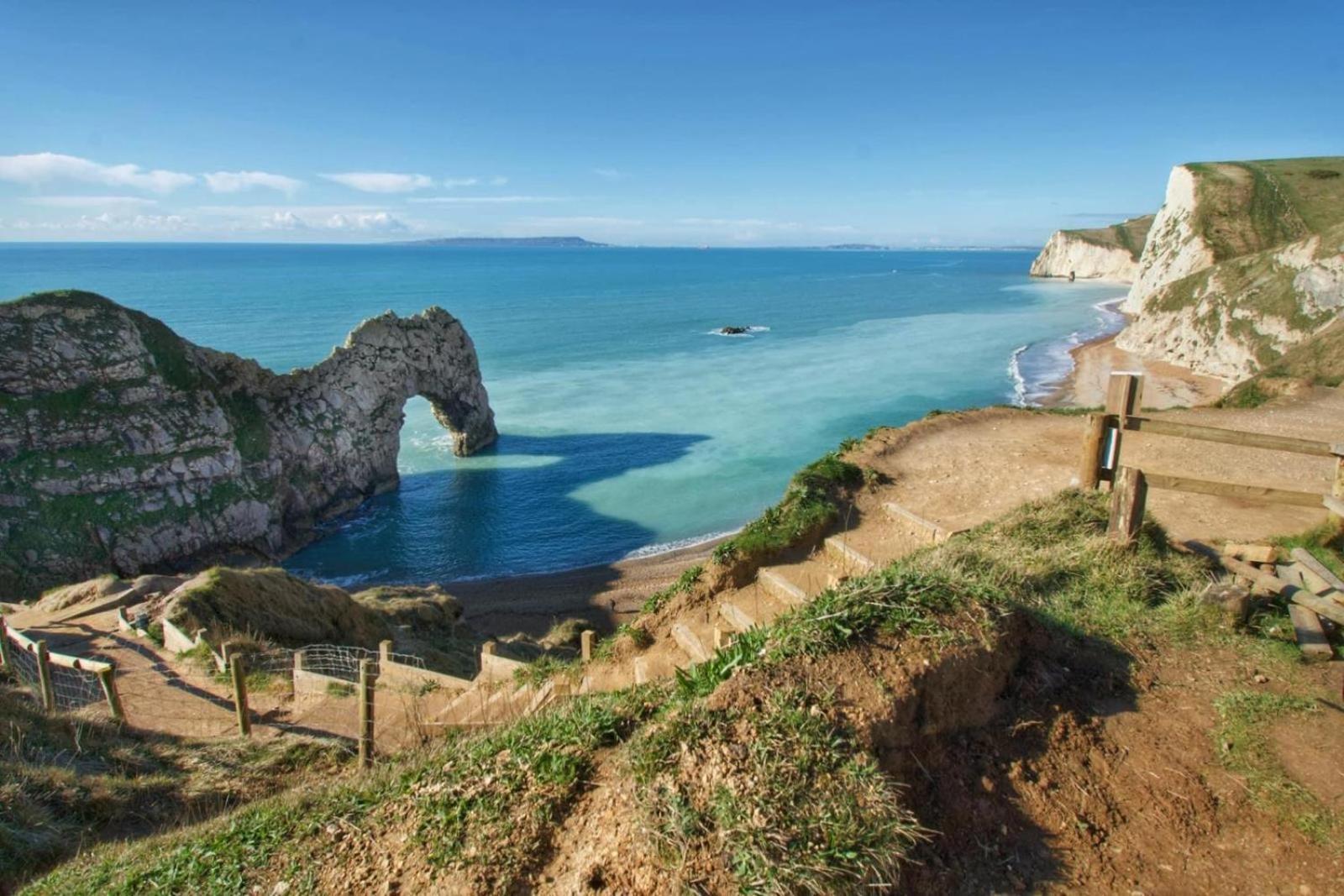 Emma'S Sea View 2-Bedroom Caravan At Durdle Door Near Wareham Dorset West Lulworth Zewnętrze zdjęcie